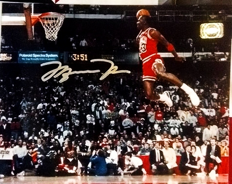 Michael Jordan Signed Photo Collections