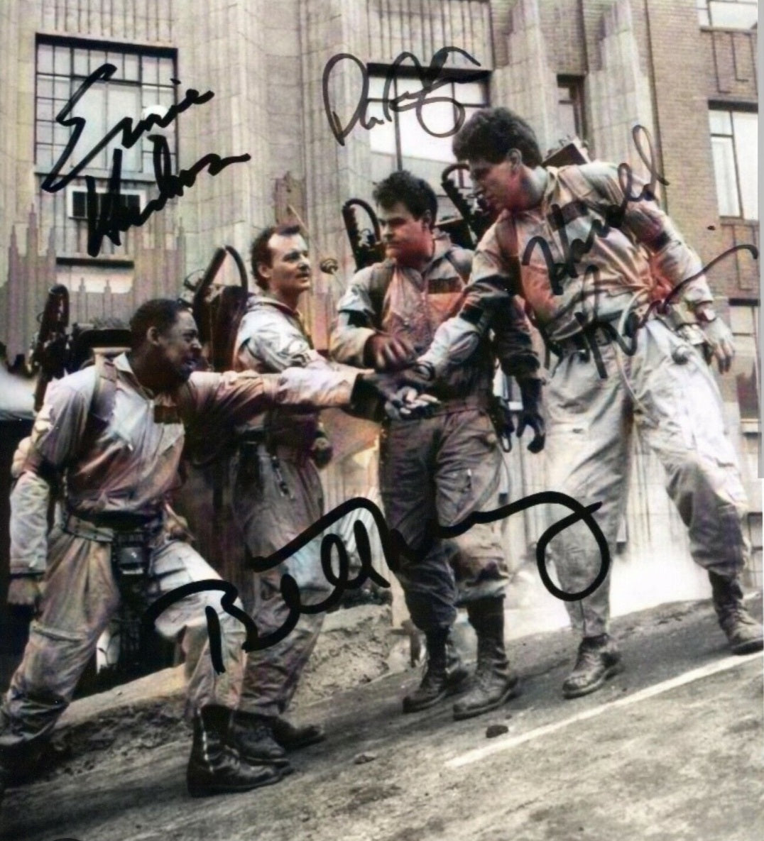 GHOSTBUSTERS Cast Signed Photos and Autographs