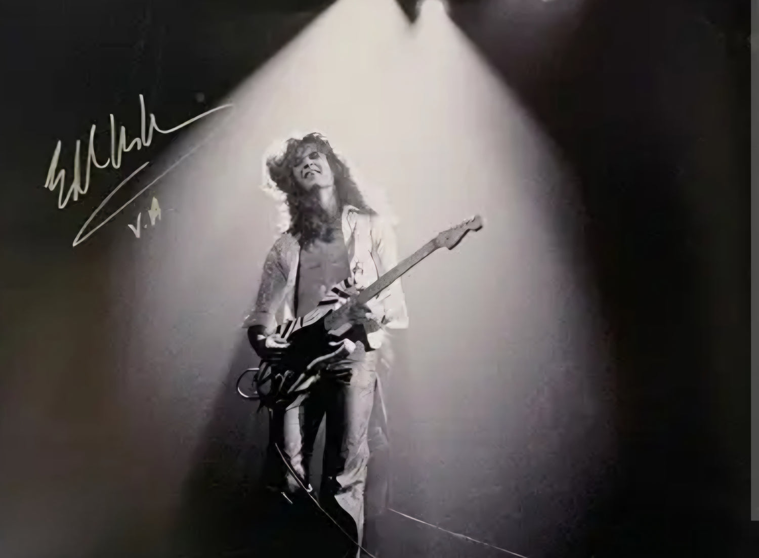 EDDIE VAN HALEN Signed Photos and Autographs