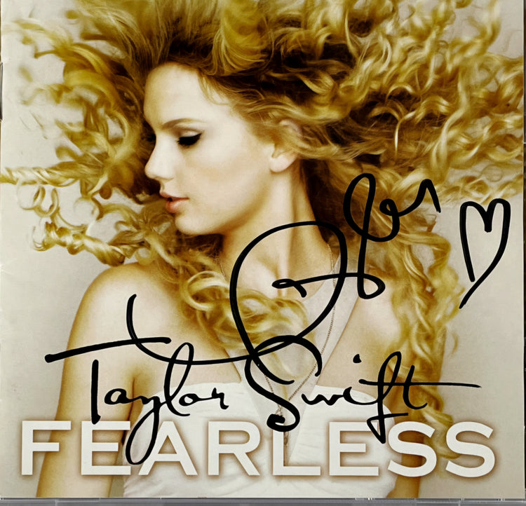 TAYLOR SWIFT Signed Autographed Vinyl Albums