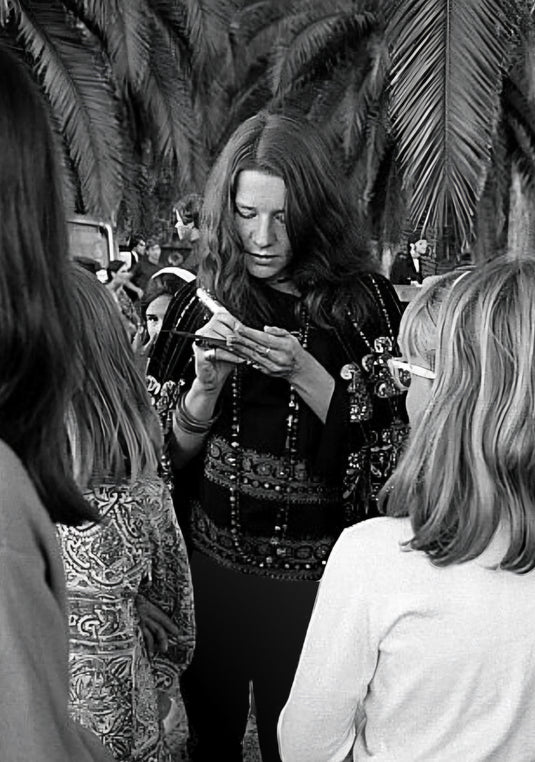 JANIS JOPLIN signed autographed Photo COA Hologram