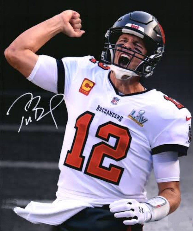 TOM BRADY Signed Photos and Autographs