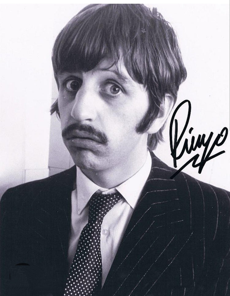 RINGO STARR Signed Photos and Autographs