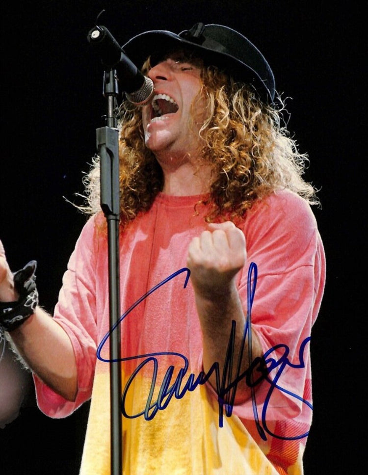 SAMMY HAGAR Signed Photos and Autographs