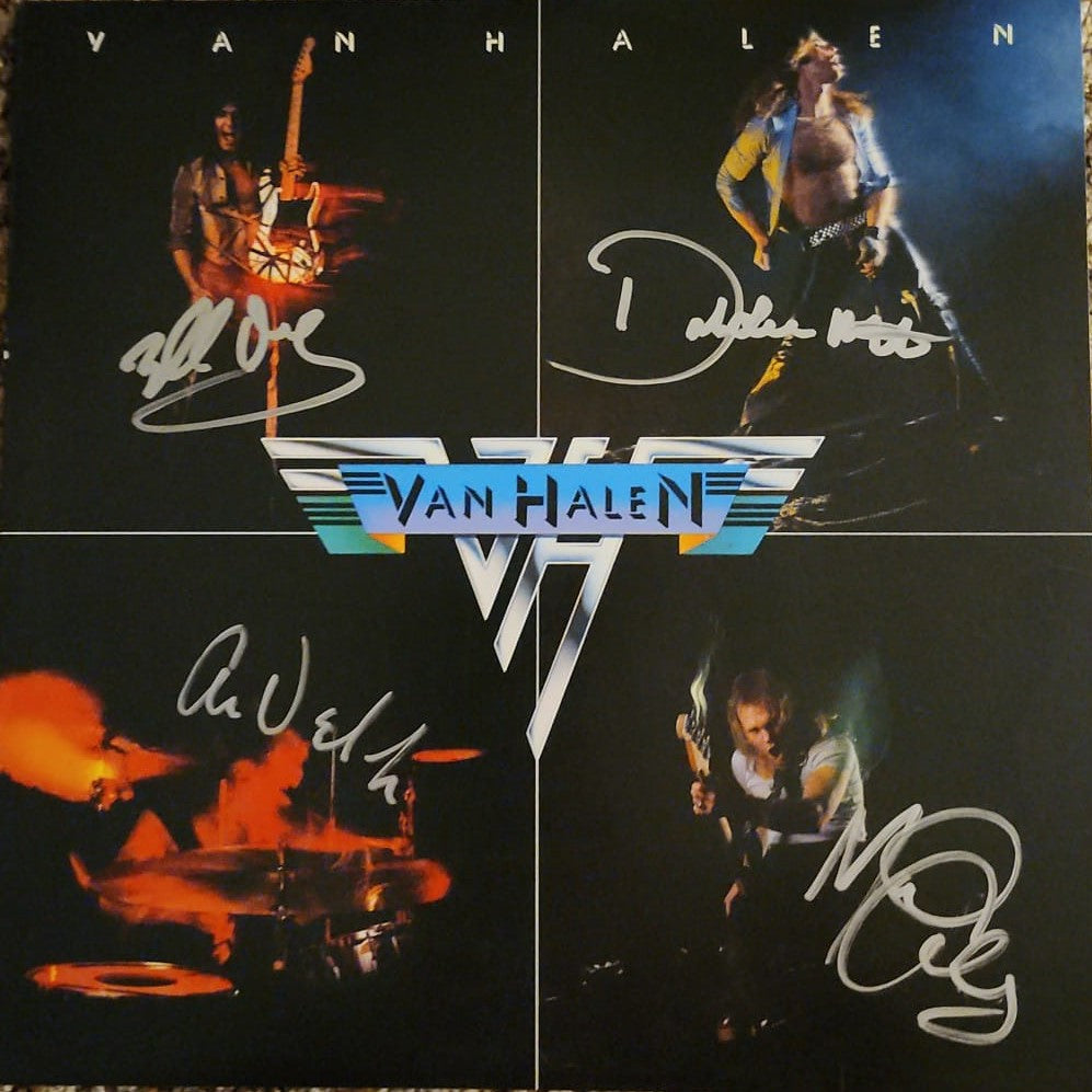 VAN HALEN Signed Photos, Albums and Autographs