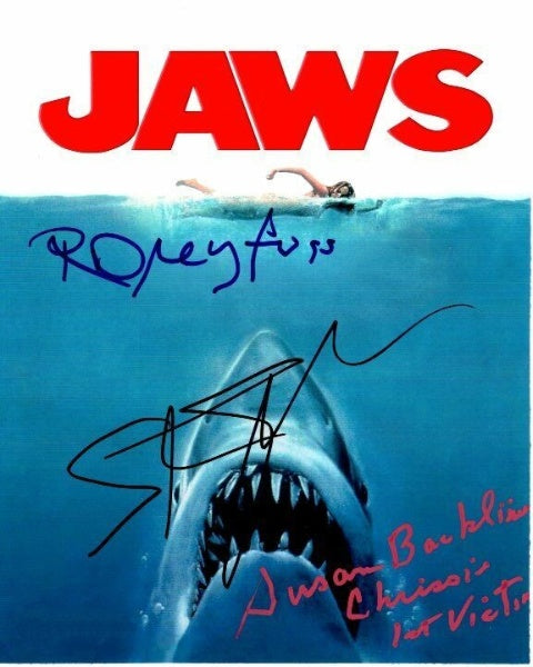 Jaws Cast Signed Photo Collections