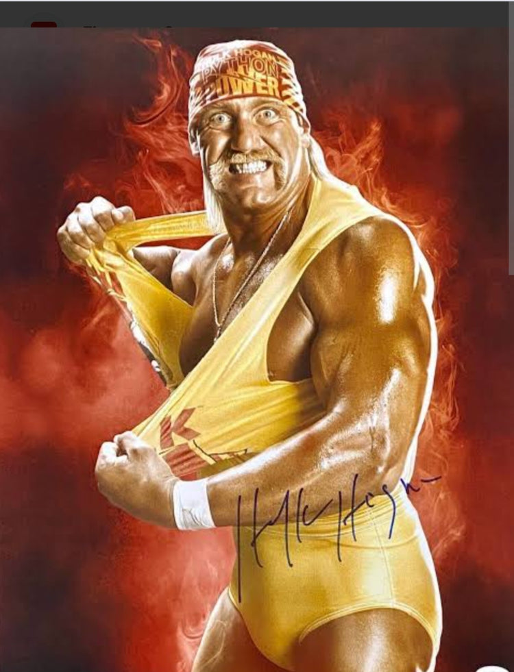 HULK HOGAN Signed Photos and Autographs