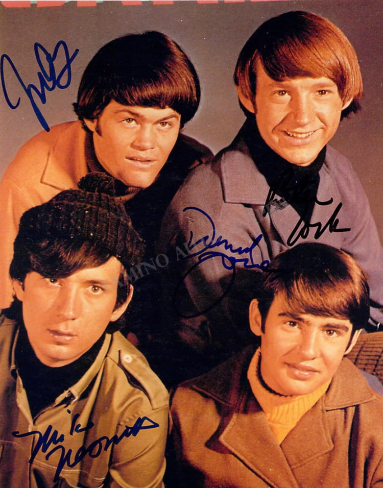 THE MONKEES Signed Photos and Autographs