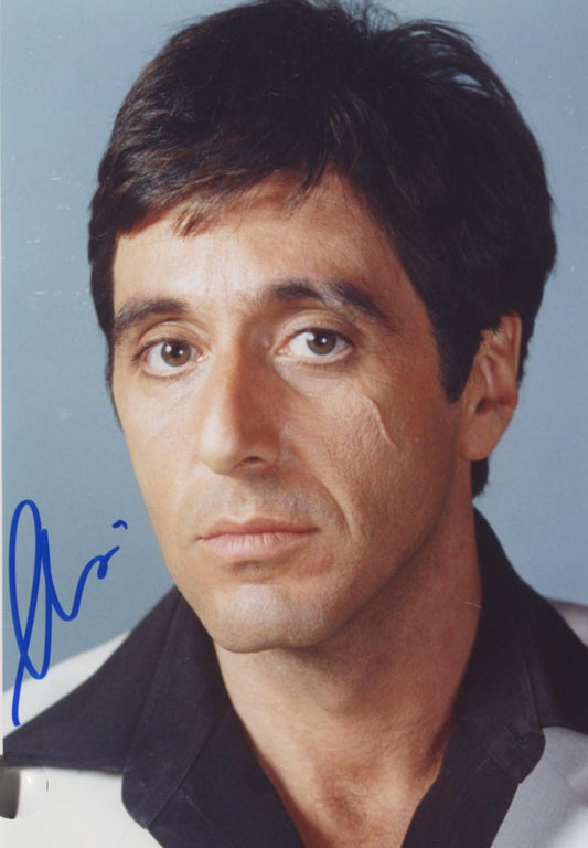 Al Pacino signed photo close up 