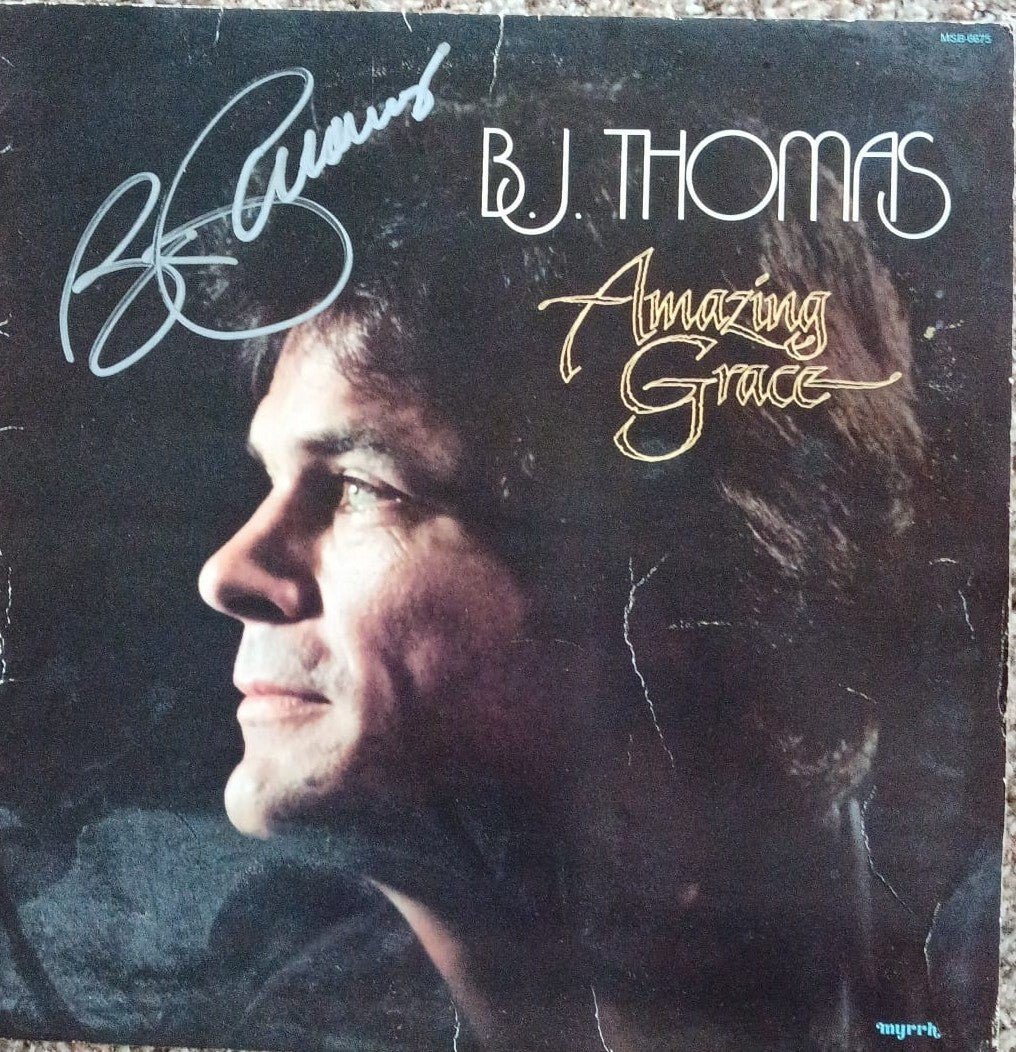 BJ THOMAS signed autographed album COA Hologram Beckett Autographs