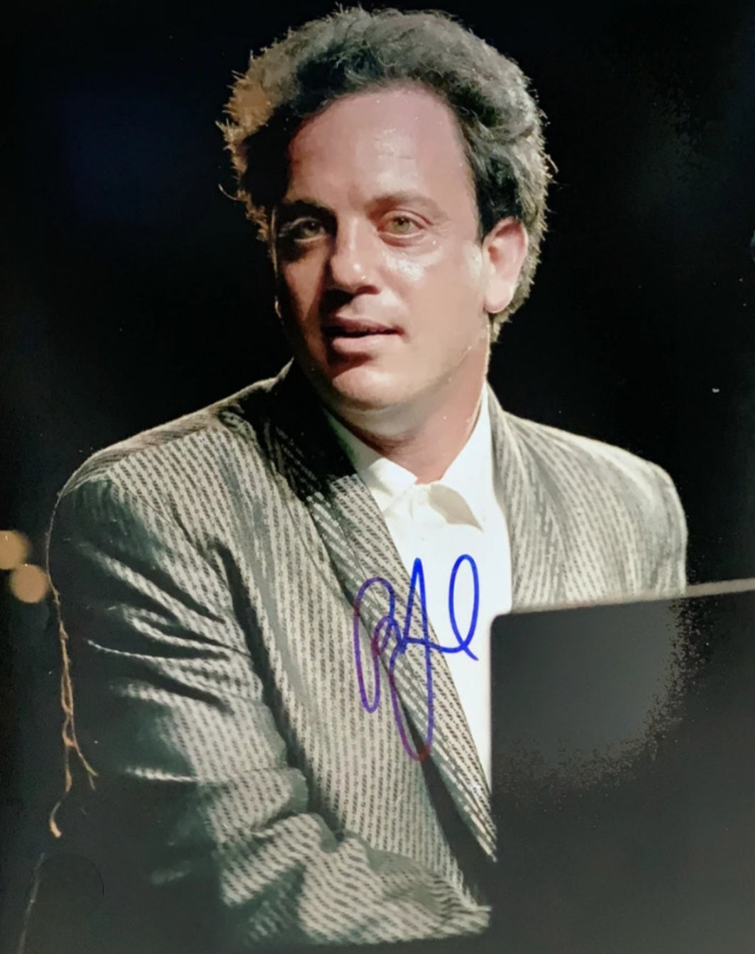 Billy Joel signed photo portrait Beckett autographs