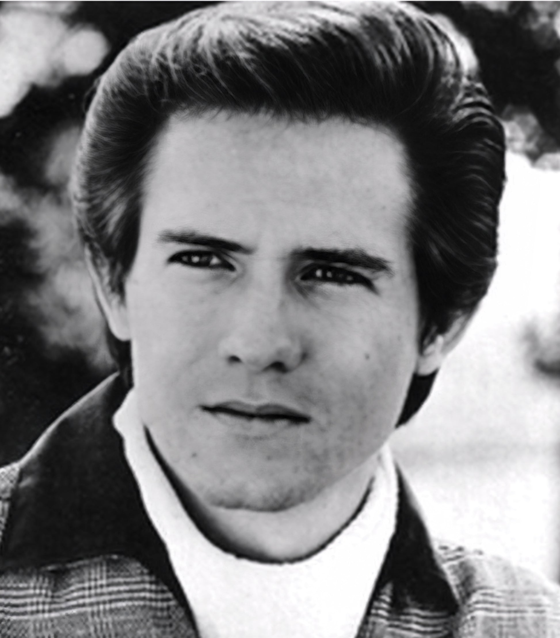 Bobby Fuller black and white photo Bobby Fuller black and white vintage image photo