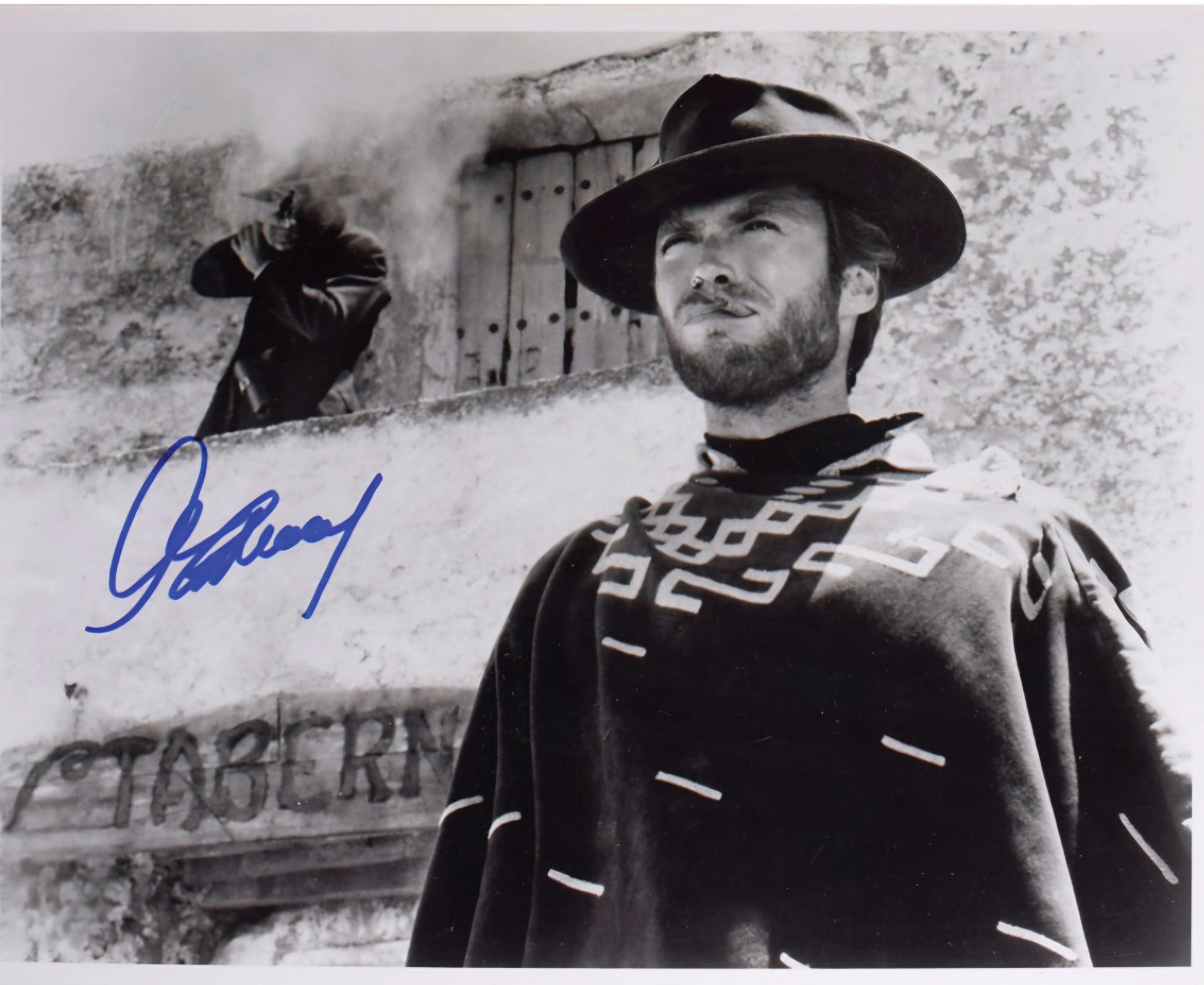 Clint Eastwood signed photo Gunslinger Boston memorabilia