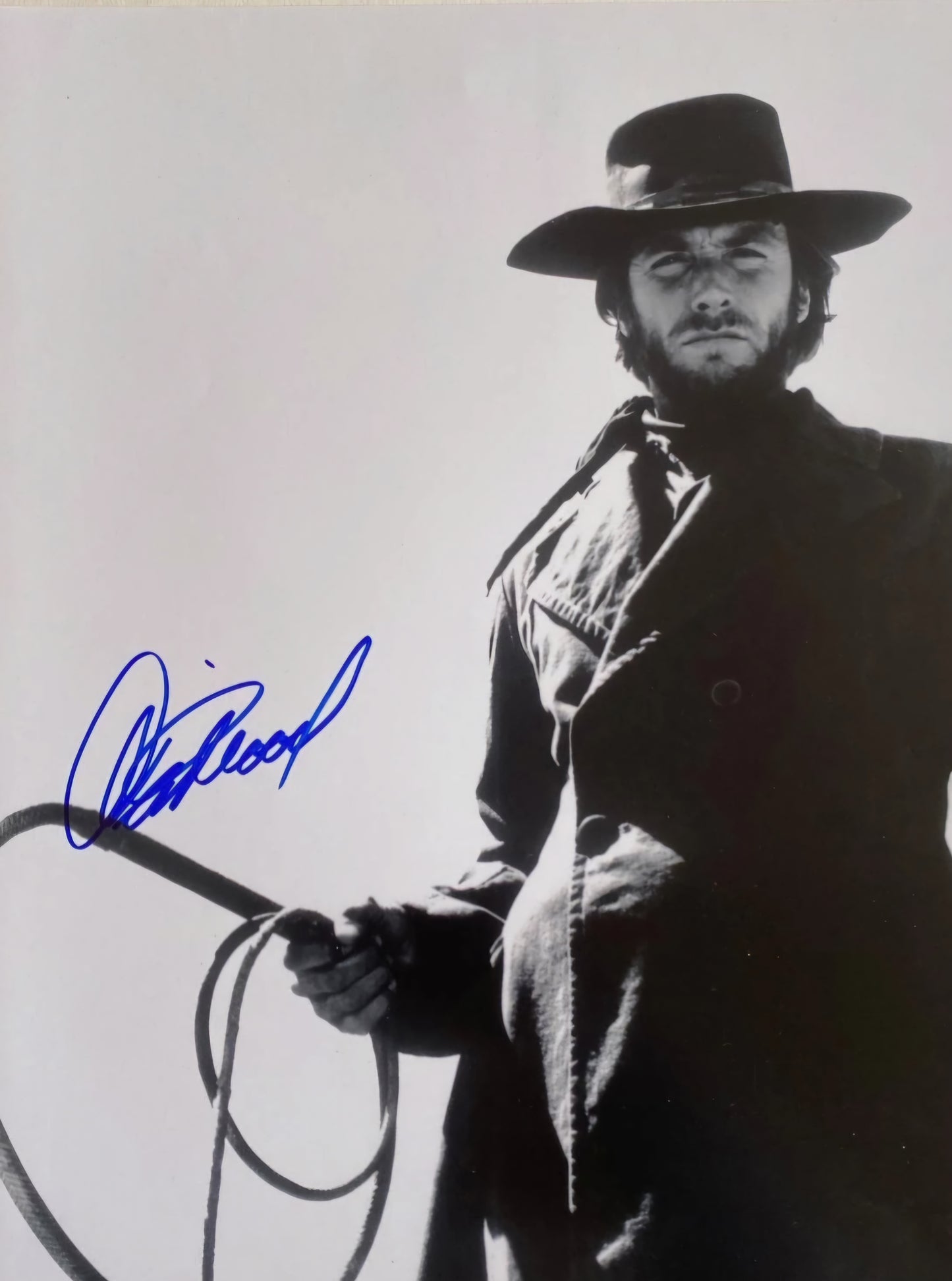 Clint Eastwood signed photo High Plains Drifter Boston memorabilia