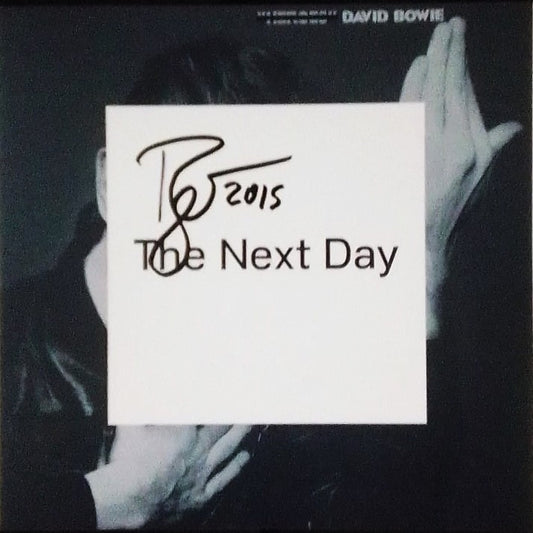 DAVID BOWIE signed autographed album COA Hologram the next day