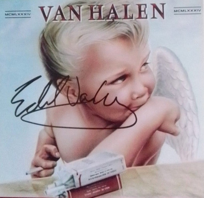 VAN HALEN BAND signed autographed album 5150 COA Hologram Beckett Autographs