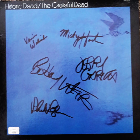 GRATEFUL DEAD BAND signed autographed album COA Hologram Beckett Autographs