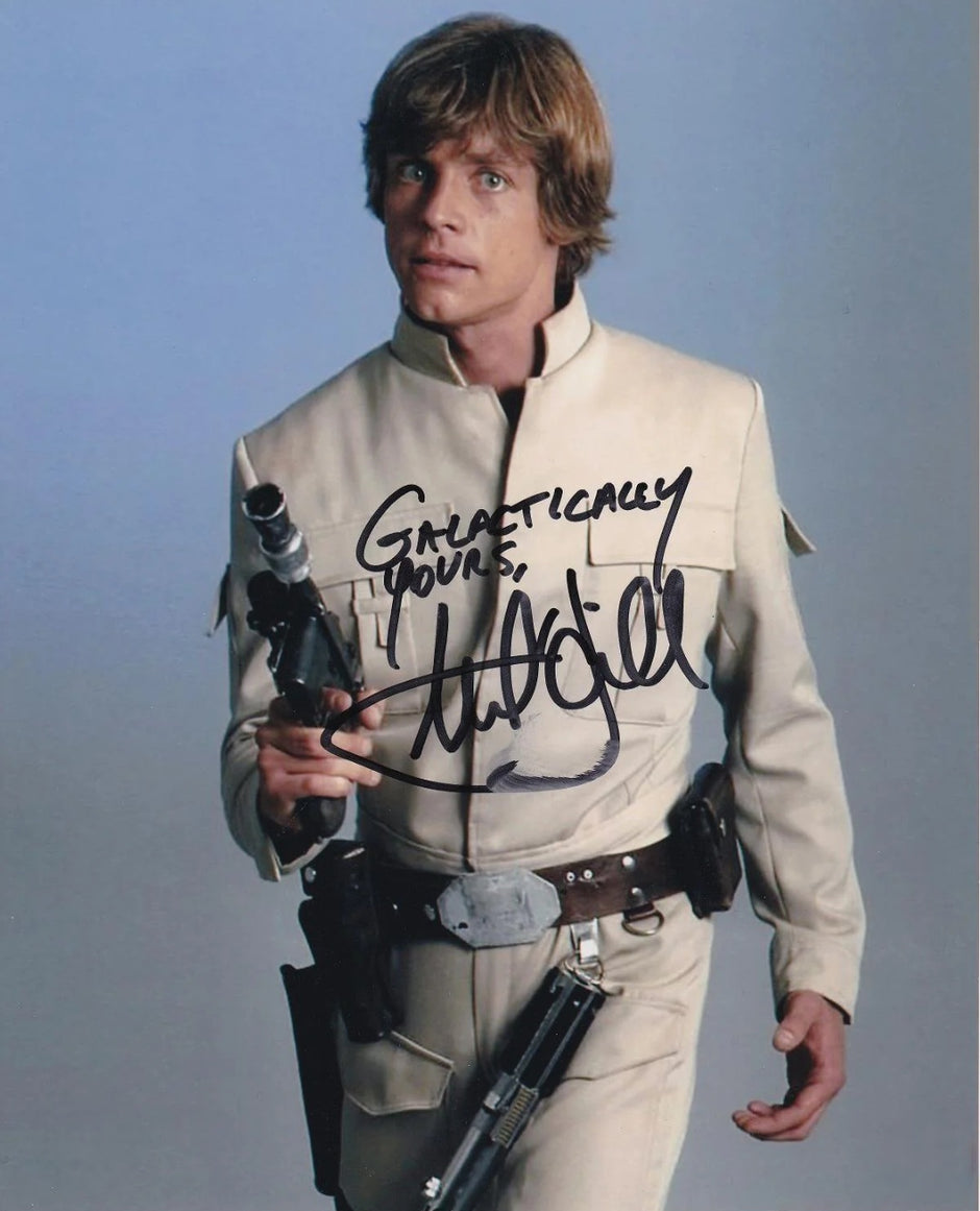 MARK HAMILL  Signed Autographed Photo action COA Hologram main image 0