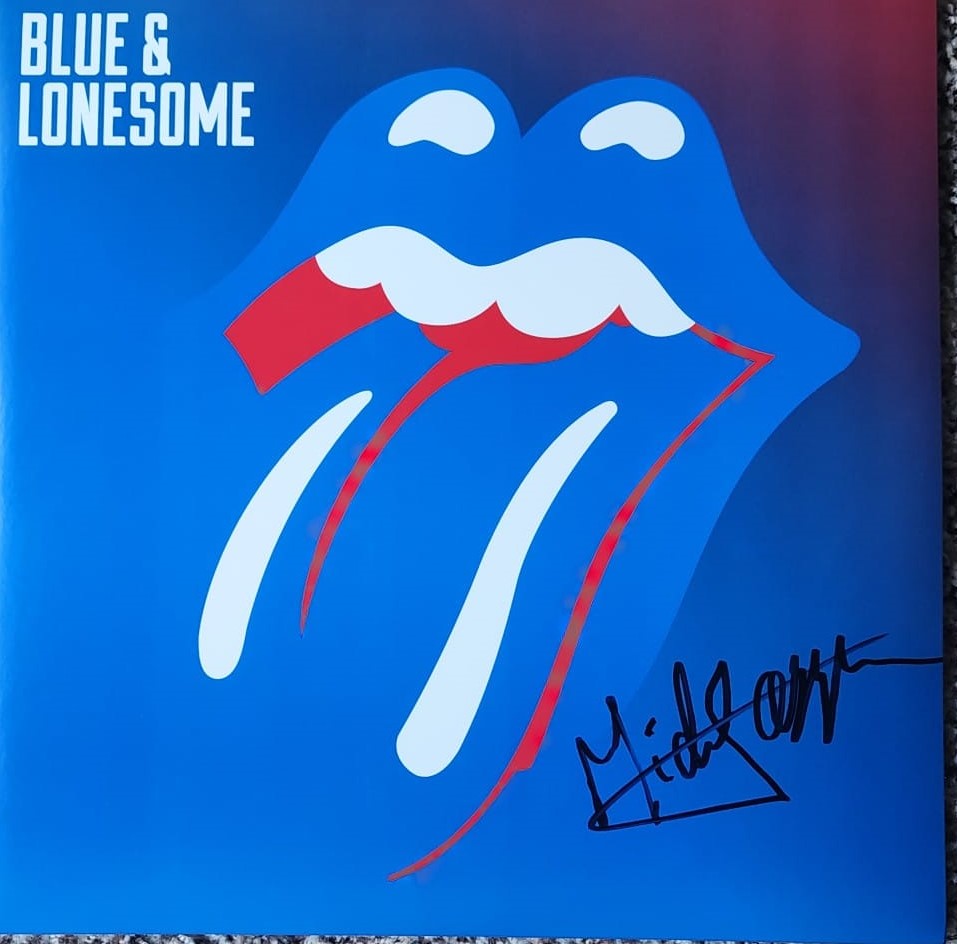 MICK JAGGER signed autographed album COA Hologram Beckett Autographs