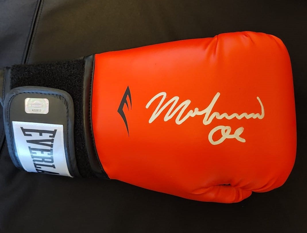 MUHAMMAD ALI signed autographed boxing glove COA Hologram 