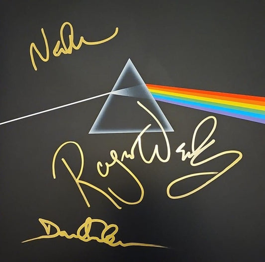 PINK FLOYD BAND signed autographed album COA Hologram Beckett Autographs