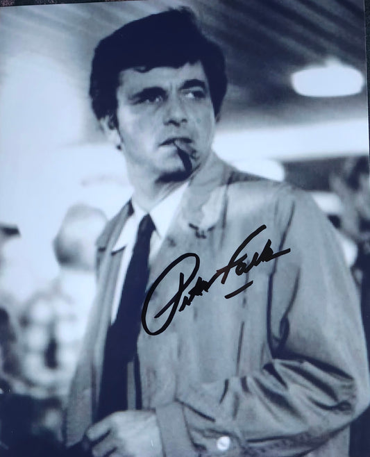 Peter Falk signed photo black marker