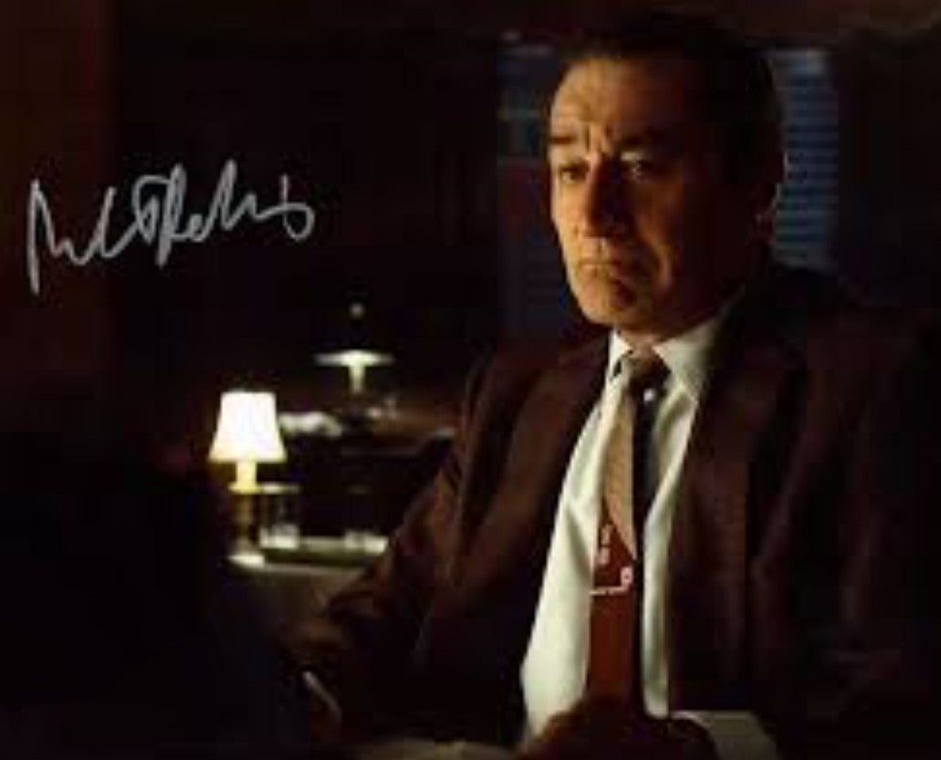 Robert De Niro signed autographed photo dinner table scene Boston memorabilia