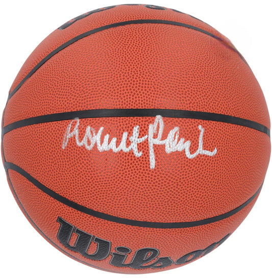 Robert Paris signed autographed basketball Wilson silver market