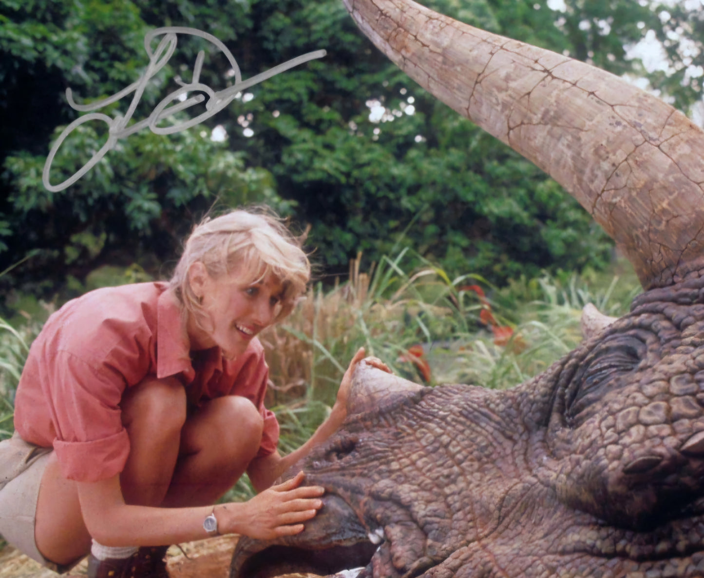 Laura Dern Jurassic Park signed photo Beckett autographs