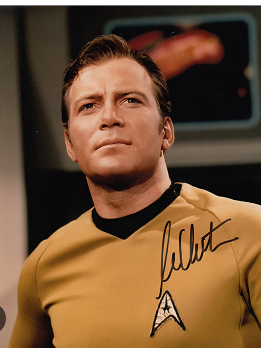 WILLIAM SHATNER signed autographed photo COA Hologram