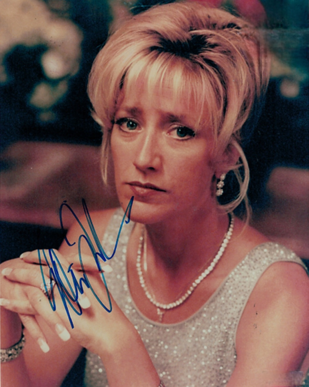 EDIE FALCO signed autographed photo COA Hologram