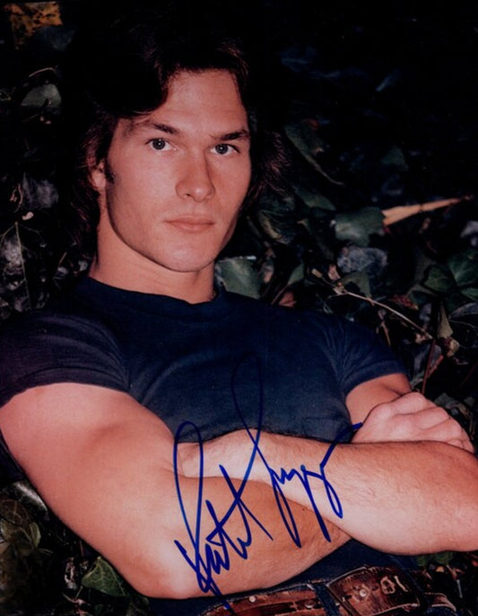 Patrick Swayze signed photo Couch Potato Beckett autographs