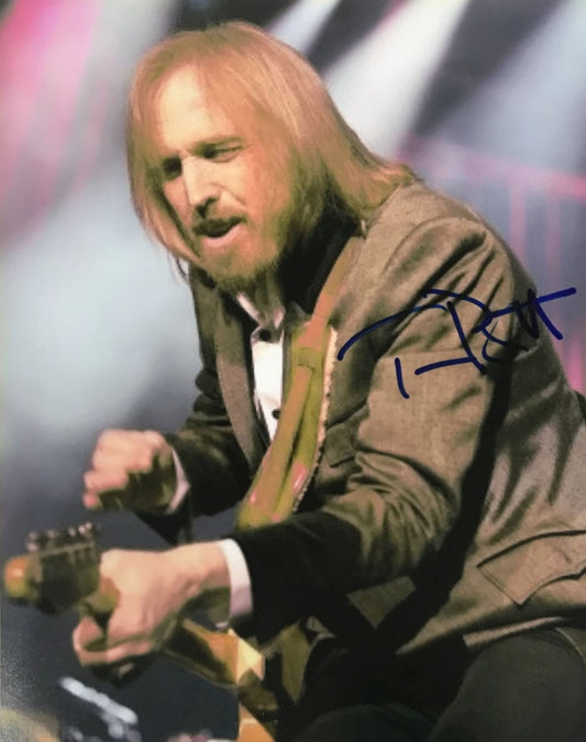 Tom Petty signed autographed photo jam session