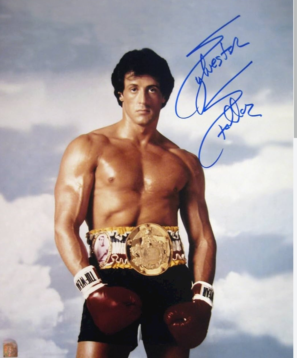 Sylvester Stallone signed photo the stallion Beckett autographs