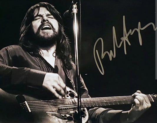 Bob Seeger signed photo a vintage image