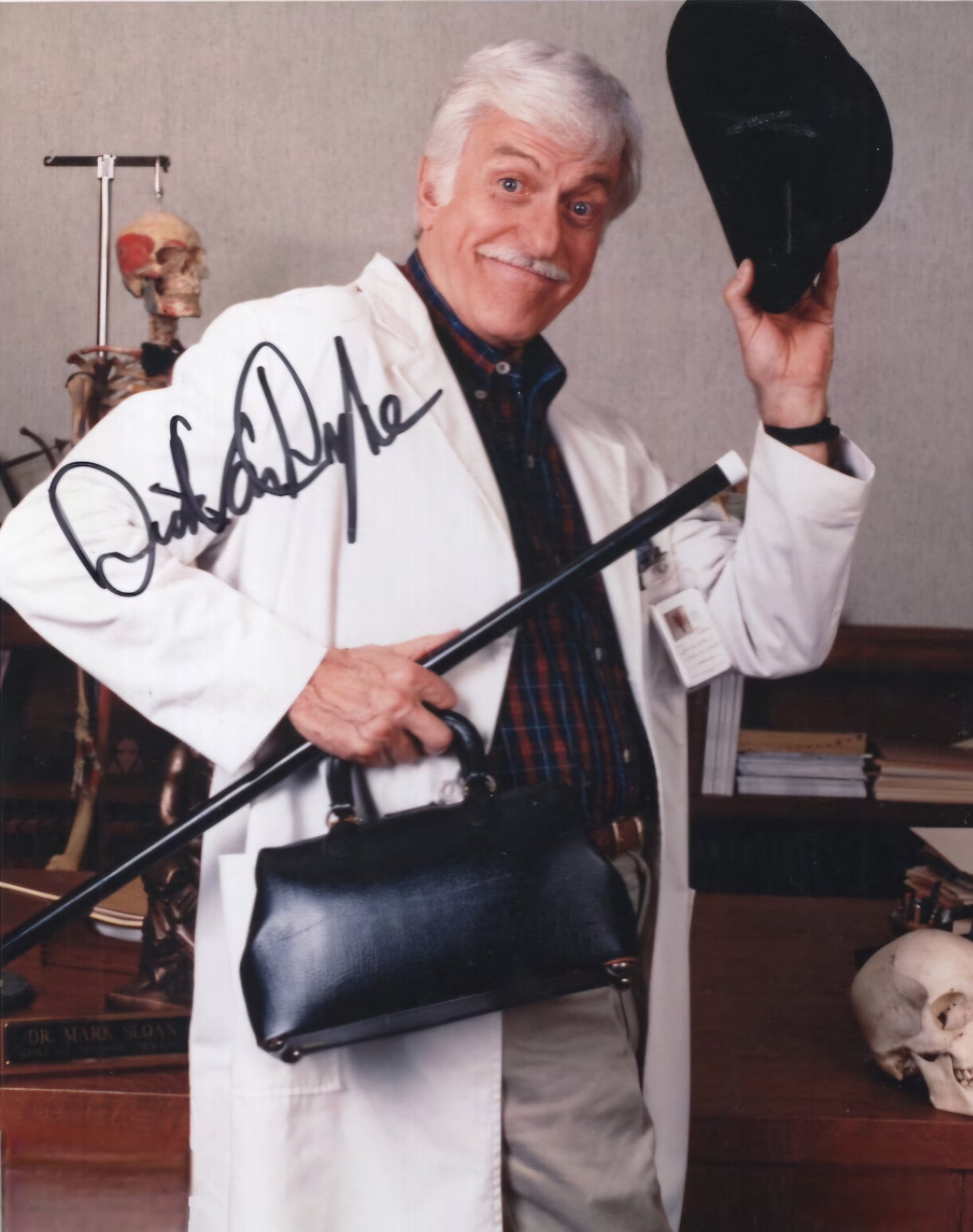 Dick Van Dyke signed photo Beckett autographs howdy