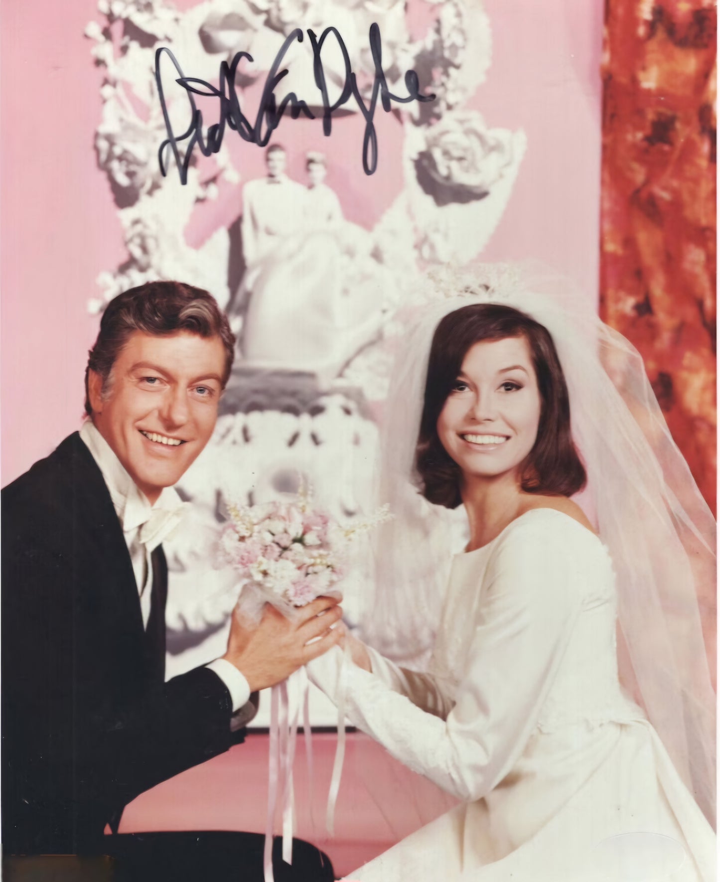 Dick Van Dyke signed photo the wedding Beckett autographs