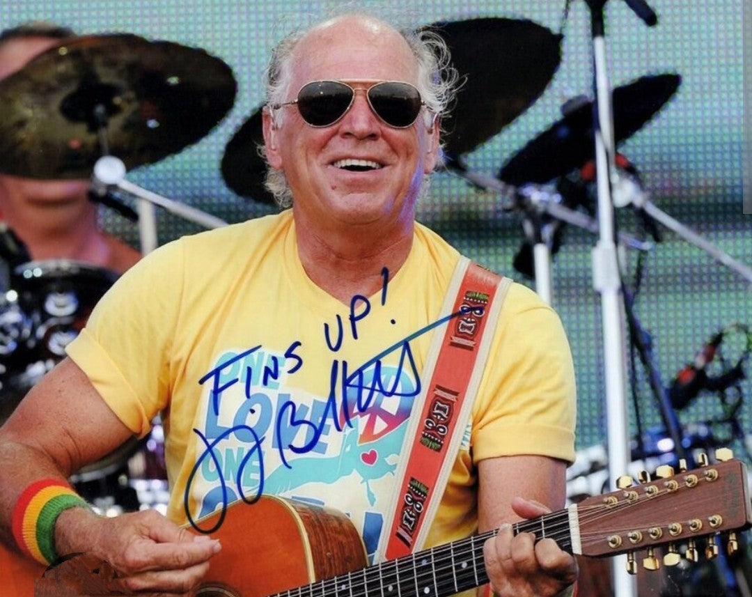 JIMMY BUFFETT signed autographed photo COA Hologram