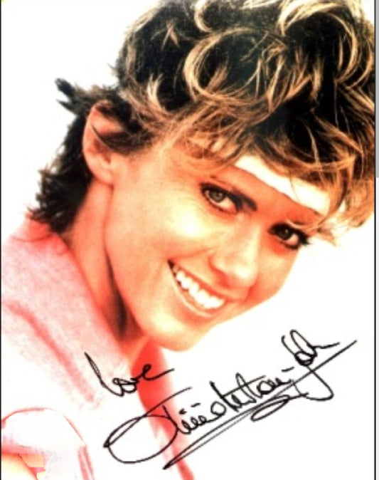 Olivia Newton-John signed photo physical