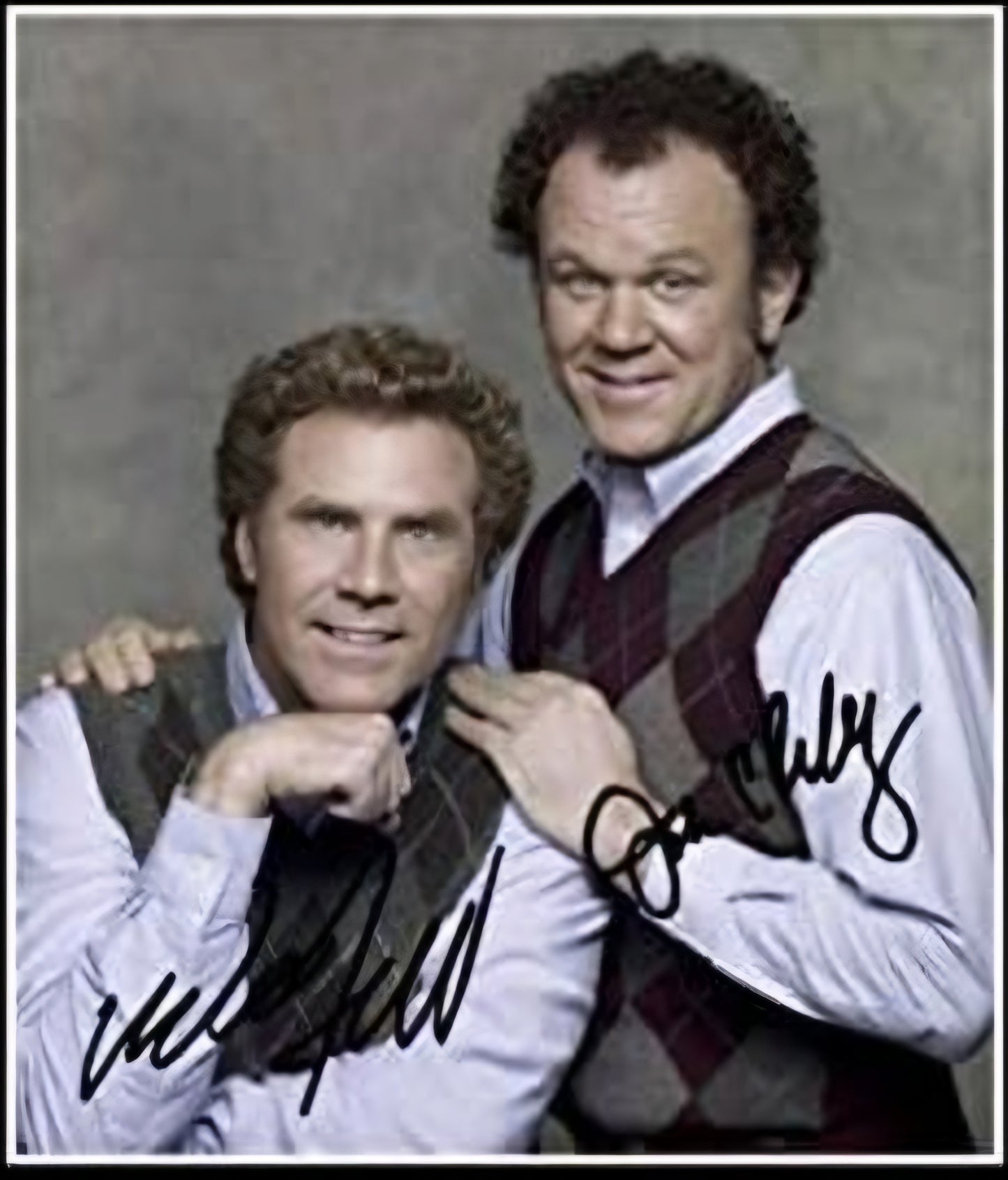 STEP BROTHERS CAST FERRELL RILEY signed autographed photo COA Hologram