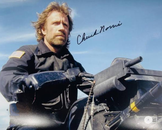 CHUCK NORRIS Delta Force pic Boston memorabilia 