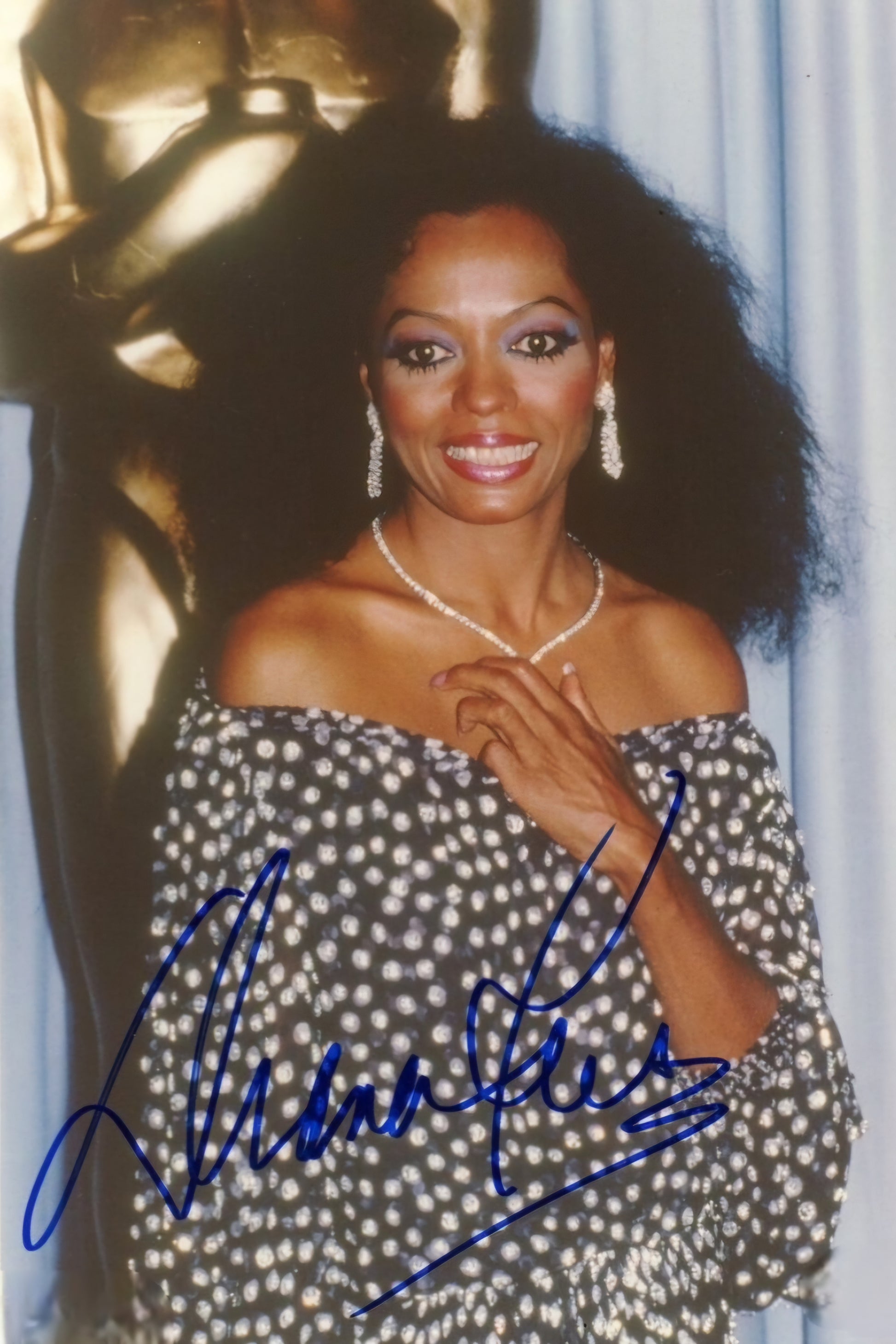 Diana Ross signed autographed photo front picture Boston memorabilia