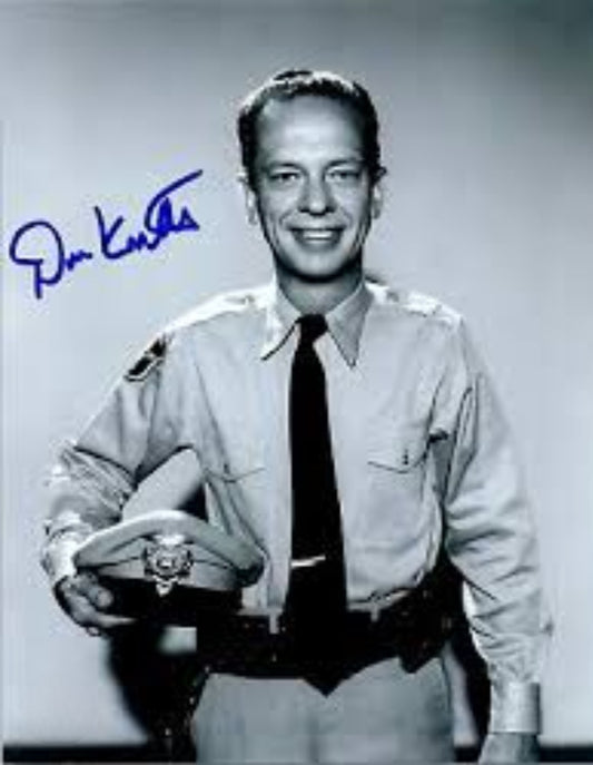 DON KNOTTS signed autographed photo COA Hologram