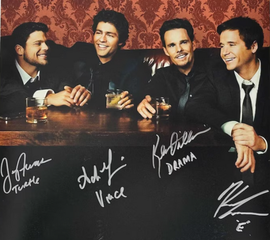 ENTOURAGE cast signed autographed photo 4 members COA Hologram Beckett Autographs