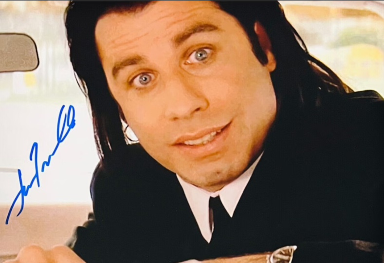 JOHN TRAVOLTA signed autographed photo COA Hologram (Copy) Beckett Autographs