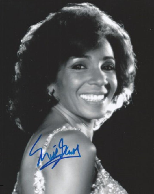 Shirley Bassey signed autographed photo smiling Boston memorabilia