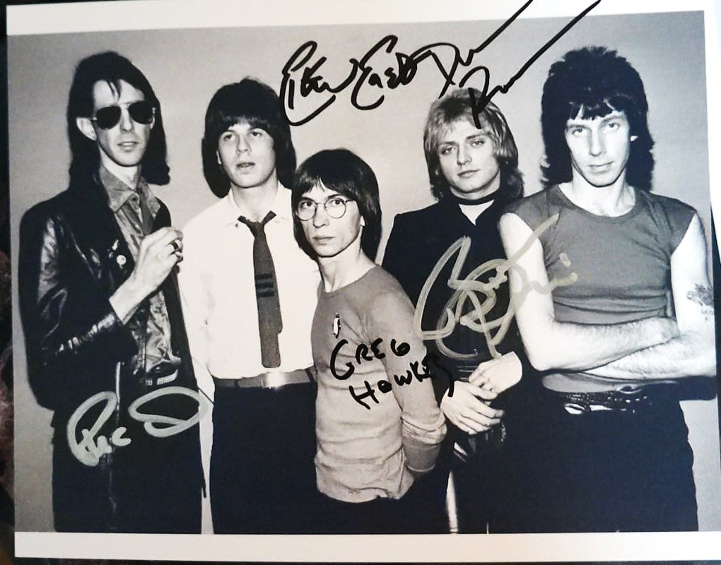 THE CARS BAND signed autographed photo COA Hologram Beckett Autographs