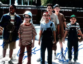 THE SANDLOT CAST signed autographed photo COA Hologram Beckett Autographs