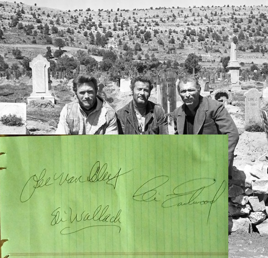 THE GOOD THE BAD AND THE UGLY CAST signed autographed photo COA Hologram Boston memorabilia