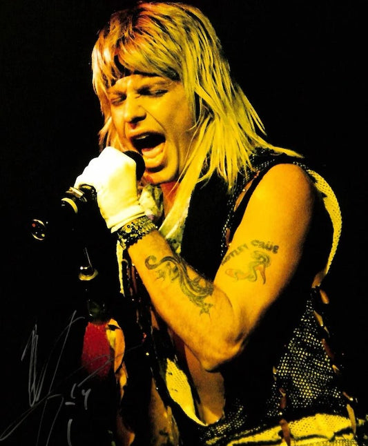 VINCE NEIL signed autographed photo COA Hologram (Copy) Beckett Autographs